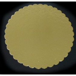 Cake Board 20cm 3mm goud...