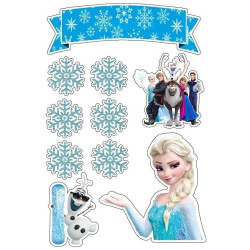 Print Frozen 1 icing sheet