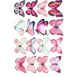 Print ButterFly Vlinders 4...