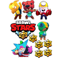 Print Brawl Stars 1 Icing...