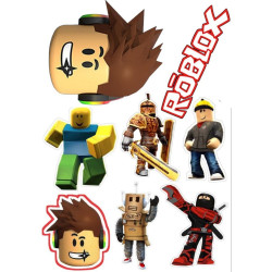 Print Roblox 2 icing sheet